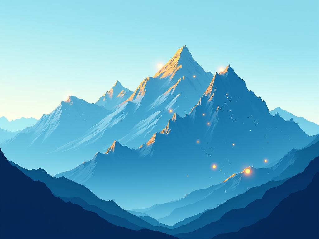 Visualización de datos montaña